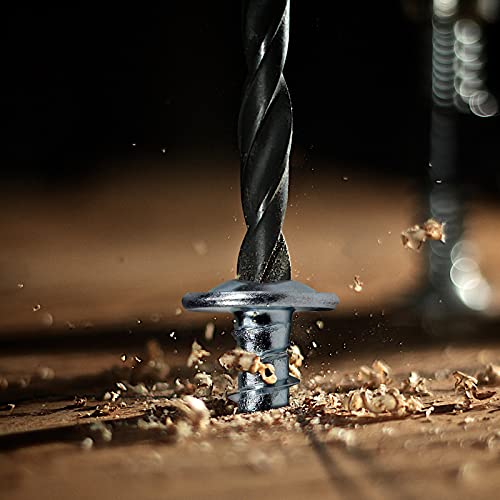 #8 x 1/2 parafuso de madeira 100pcs liga de aço padrão rosca de treliça de treliça rápida tapping by sg tzh