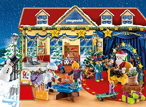 Calendário de advento Playmobil - loja de brinquedos de Natal