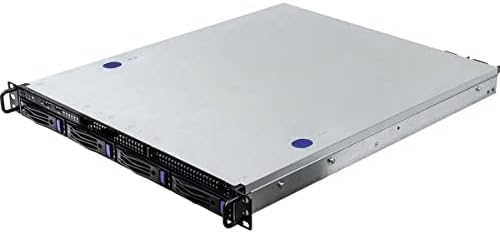 ASROCK RACK 1U4LW-X570 RPSU 1U RACKMOUNT servidor BareBone 4 Bays Setor único AM4 PGA 1331 AMD Ryzen 5000 Series