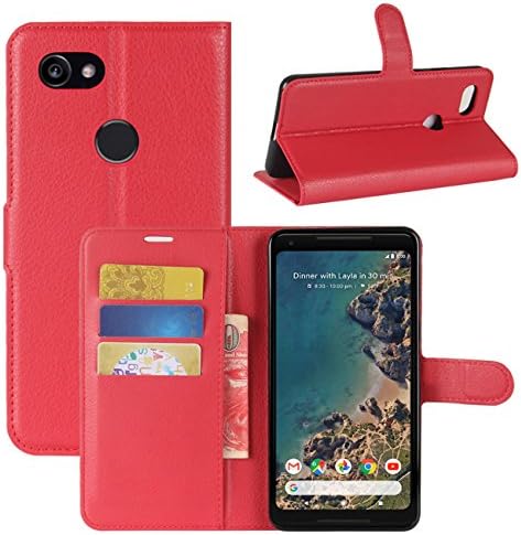 Hualubro Google Pixel 2 XL Case, Premium PU LEAR