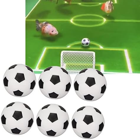 Decoração de aquário de futebol de gloglow, 10pcs de peixe decoração de futebol de futebol de futebol de peixe decoração de futebol