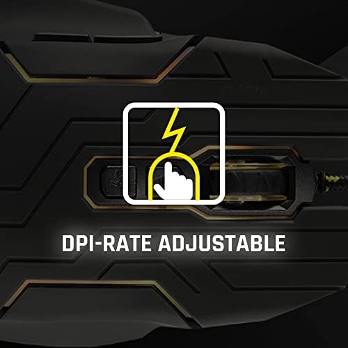 Snakebyte Pro Optical Gaming Mouse para obter os melhores resultados por jogadores casuais e profissionais - mouse de jogos USB profissional