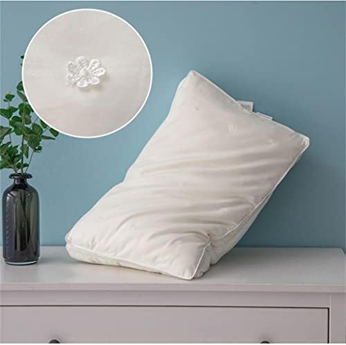 Ylyajy Padrão Almofadas de seda naturais travesseiro de pescoço Hotel Pillow Pillow Sono Sleep Memory Pillow