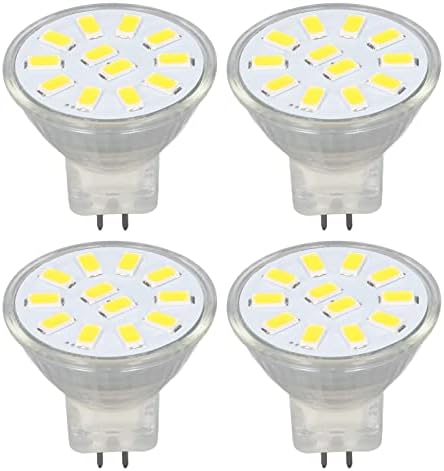 lâmpadas LED PLPLAAOO, substituição de halogênio LED, lâmpadas LED, lâmpadas LED, 4pcs/conjunto MR11 LED LUZ