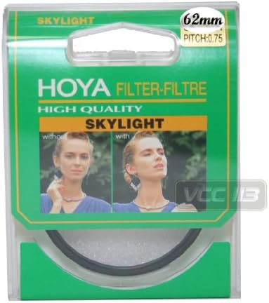 Parafuso de clarabóia da série Hoya 62mm g no filtro