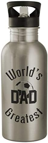Médio da estrada Maior Pai do Futebol do Mundo 284 - Um bom humor engraçado 20 onças de água prata garrafa