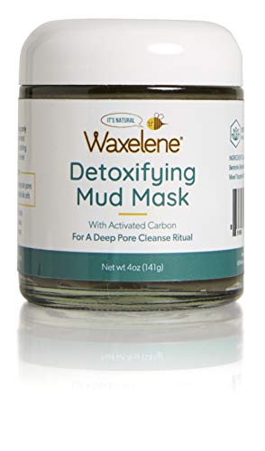 Máscara de lama desintoxicante de Wavelene, com carbono ativado