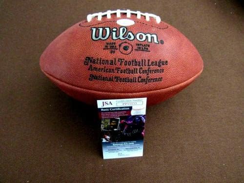 Don Shula 17-0 Miami Dolphins Hof assinado Auto VTG Wilson NFL Game Football JSA - Bolsas de futebol autografadas