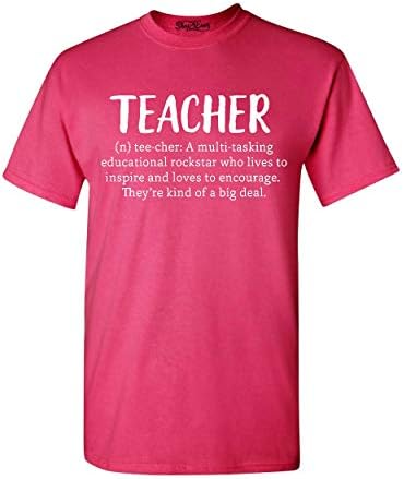 Shop4Ever Professor Definição de camisetas camisetas de apreciação de professores