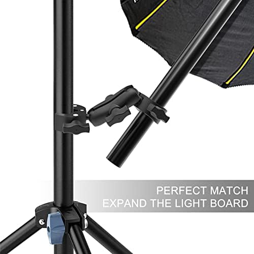 Taisionista de suporte duplo Monte Monitor de suporte mágico braço de soquete para mesa de fotografia de estúdio