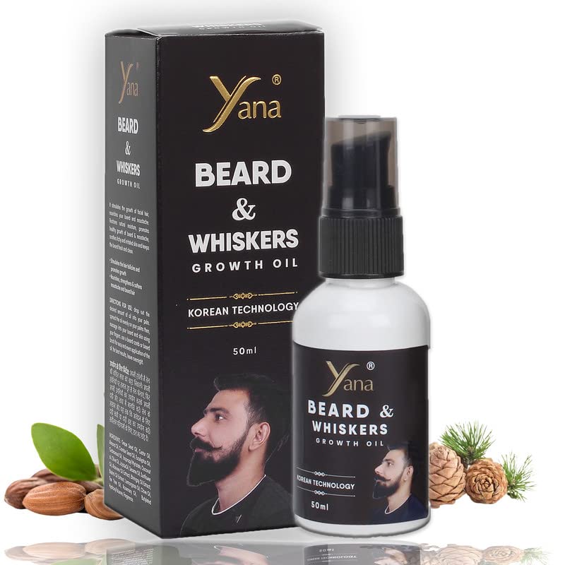 Yana bigode óleo de pão para bigodes de crescimento mais rápido para homens