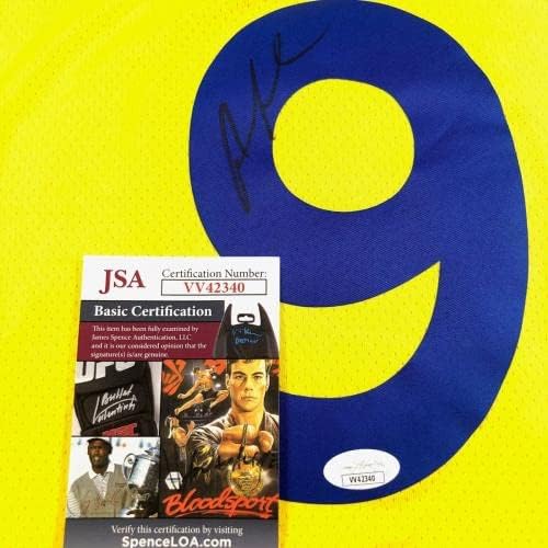 Andre Iguodala assinou Jersey PSA/DNA Golden State Warriors autografados - camisas da NBA autografadas