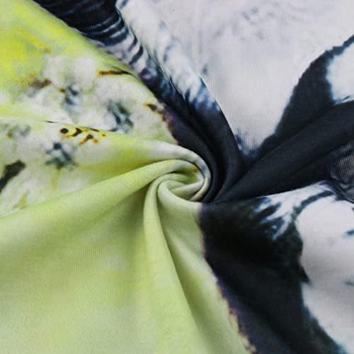 Jjhaevdy feminino casual capuz leve bloco colorido moletons de manga longa camisetas de pulôver de cordão longa