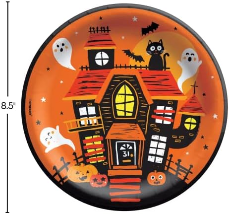 Factory Essentials Halloween Party Supplies Kit Decorações de Halloween 104 PCs - peça central de fantasmas para famílias,