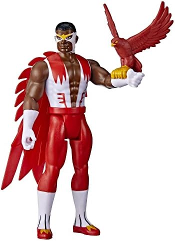 Marvel Legends Series 3,75 polegadas Retro 375 Coleção Falcon Ação Figura Toy