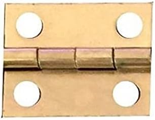 Mini dobradiças de latão de cobre de ouro 8 * 10mm caixa de jóias de móveis diy mini butt de bumbum