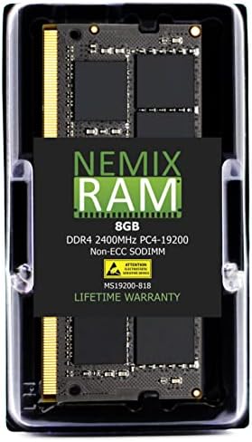 NEMIX RAM 8GB DDR4 2400MHZ PC4-19200 SODIMM compatível com Apple IMAC 2017 27 polegadas com retina 5k, 21,5 polegadas com retina 4k