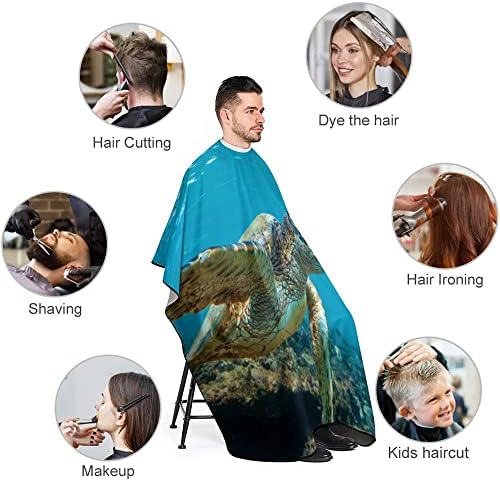 Vantaso Subaquático Tartaruga Barbeira Cabo para homens Mulheres crianças Profissionais, Extra grande Corte de cabelo Avento
