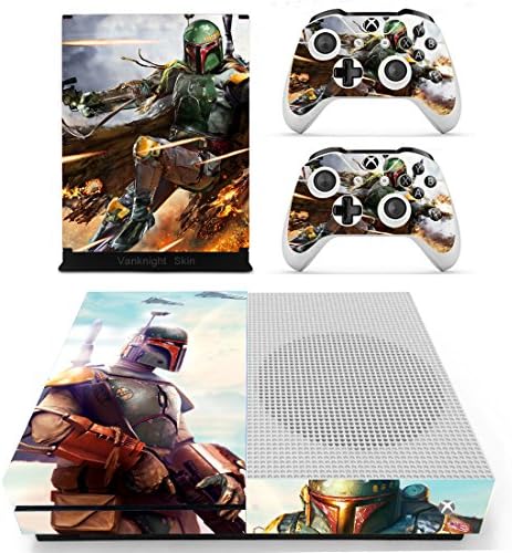 Vanknight Xbox One S Slim Console Remote Controllers Skin Skin Skin Skin Decals STCiker Tampa para Xbox One Slim Console