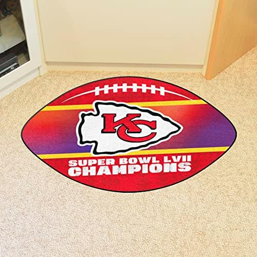 Fanmats Kansas City Chiefs Super Bowl LVII Football tapete