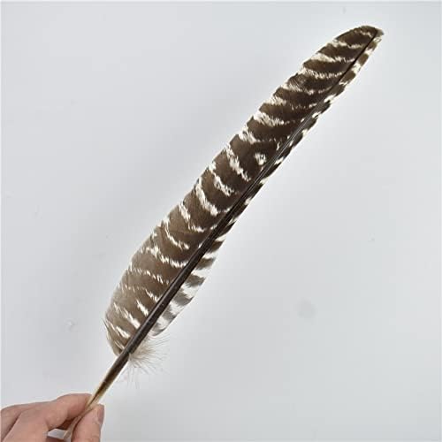 Zamihalaa 20-40cm/8-16 polegadas Real Feathers de águia natural aparar plumas de turky para artesanato decorações de