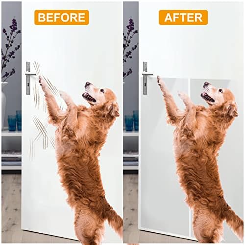 Protetor de portas do arranhão para cães - protetor de porta de cã