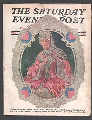 Saturday Evening Post 2/13/1930-Elbert McGran Jackson Cover-Nary Roberts Rinehart-Octavus Roy Cohen-Fr/G