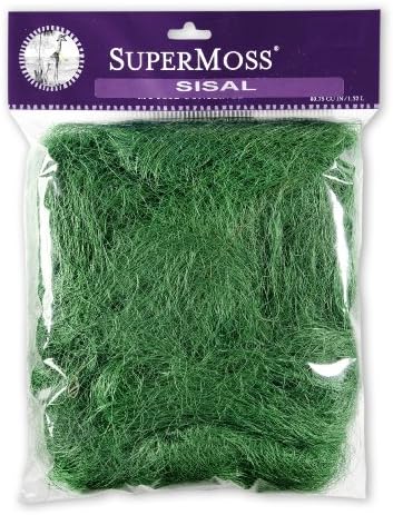 Super Moss Sisal, Black, 5 libras