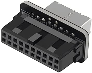 TECKEEN PH73S USB 3.0 19P/20P para o cabeçalho do conversor do adaptador Tipo E para a placa -mãe compacta