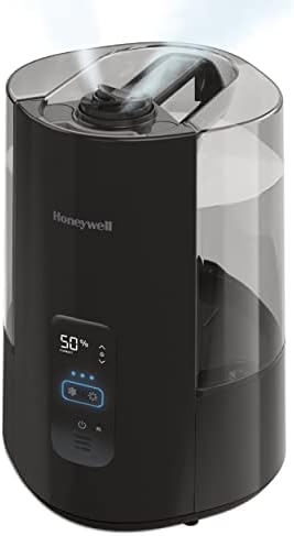 Honeywell Dual Comfort Cool + Warm Mist umidificador com Tecnologia de névoa de fusão - umidificador de névoa quente e fresco para quartos