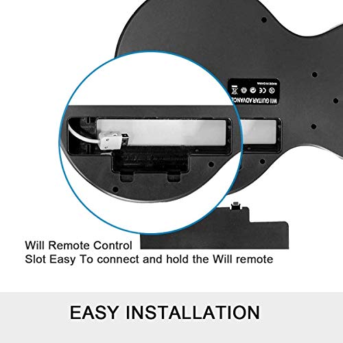 Wii Guitar Hero para Wii Controller Wireless Compatível com Guitar Hero Wii Rock Band 2 Games Guitar Hero World Tour Bundle