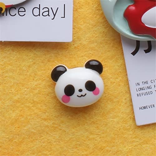 YGQZM 10 PCs/Pack Panda Pushpins Office Pins decorativos Pushpins Cork Pins de encadernação de parede diy