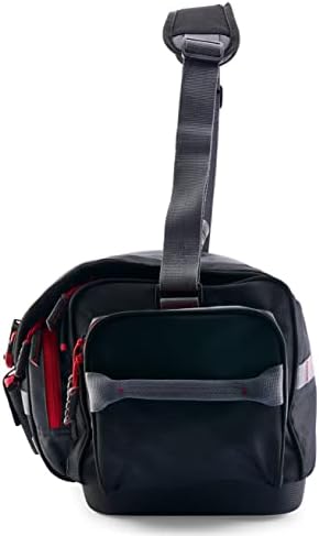 Plano Ugly Stik 3700 Tackle Bag, inclui 2 caixas de equipamento de Stowaway, bolsa de tackle de pesca à prova d'água e não esquisita com acessórios Molle, armazenamento de tackle premium