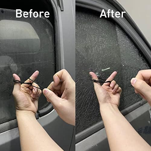 Pulseira de disjuntor de vidro de carro, pulseira de disjuntor de janela de carro com contas de carboneto de tungstênio