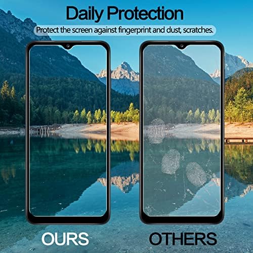 Protetor de tela YWXTW para Samsung Galaxy A12 / A13 / A13 LTE / A32 5G / A03S / A02S / A04E / A04S, 9H Protetor de tela de vidro