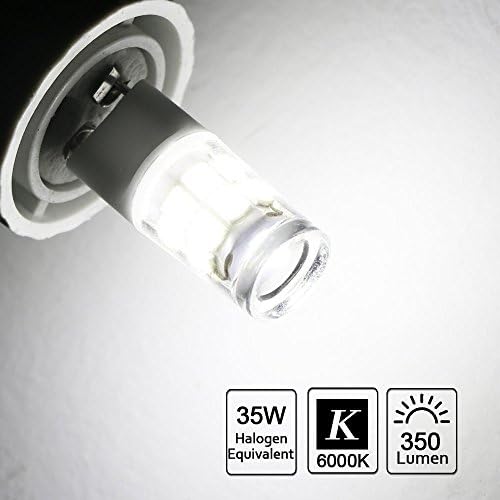 G8 Lâmpada LED 3 Watts Luz do dia Branco-G8 Base Bi-Pin Xenon JCD Tipo LED 120V Bulbo de reposição de halogênio 20W Para iluminação