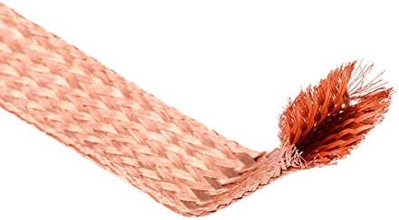 Cabo de cobre de cobre WSABC Cabão de cobre de cobre arame de arame de cabeceira flexível de malha de fio de blindagem