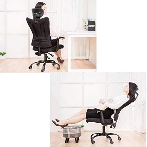 Estudo YGQBGY/cadeira de escritório, assento de jogo para pc cadeira girating girlating office móveis com corrimão de mão cadeira de malha