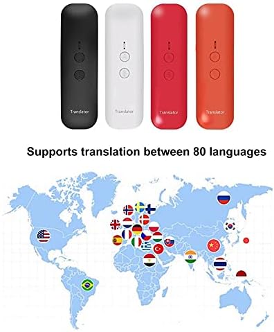 Liruxun C-1 5.0 Recarregável conexão rápida Mini portátil Voz Multi-Language Translator para reunião de negócios no exterior