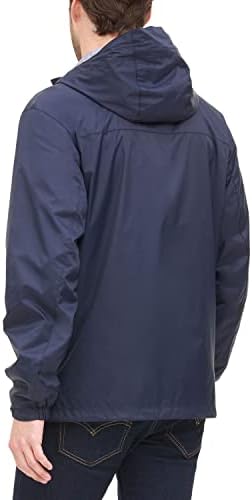 Tommy Hilfiger masculino de casaco com capuz respirável e respirável