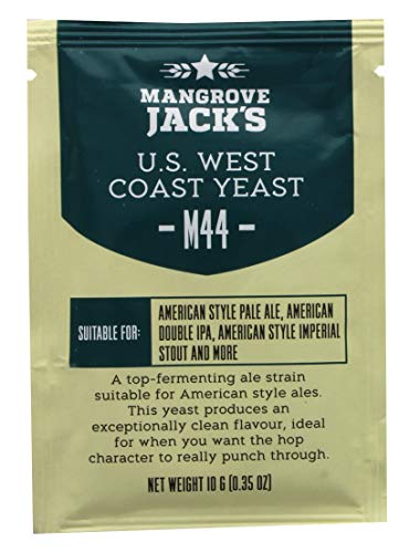 2x Mangue Mangue Jack's Leveds M44 Use West Coast Craft Series leveduras 10g Treats 23L