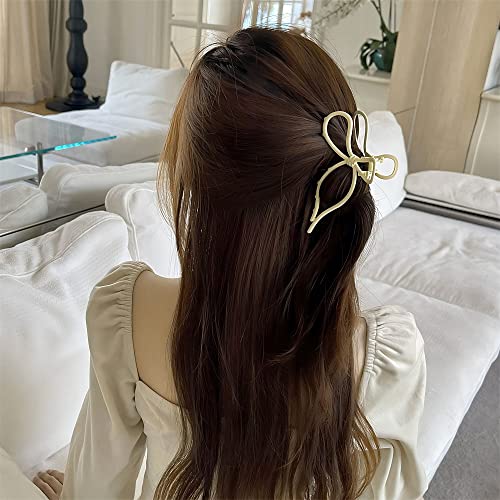Metal Butterfly Hair Clip Conjunto de cabelos femininos clipe de garra meninas Vintage Butterfly Clip Melhor presente