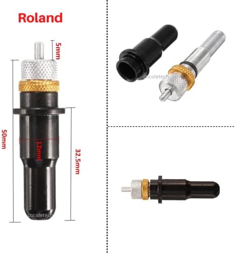 1x portador de lâmina de reposição de HQ para Rolad Cutter Plotter Black