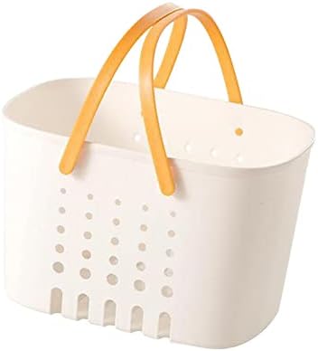 Gralara Shower Caddy Basket Storage Basket Cesto de alta capacidade Caddy para banheiro, amarelo