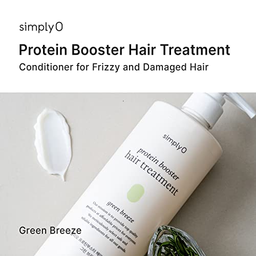 Tratamento capilar de Booster Simplyo Proteína | Condicionador para cabelos crespos e danificados | Crueldade livre,