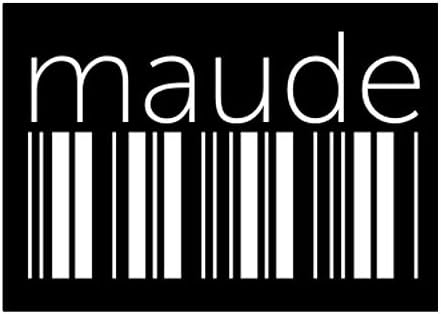 Teeburon Maude Lower Barcode Sticker Pack x4 6 x4