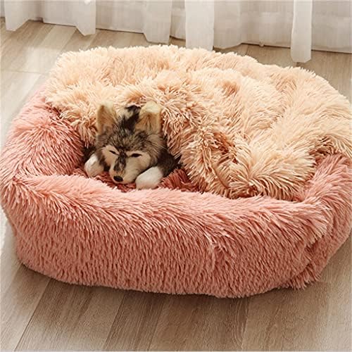 Sawqf super macio inverno quente as tapetes de dormir cães cães longos canteiros de animais de estimação tapete de gato para pequenos
