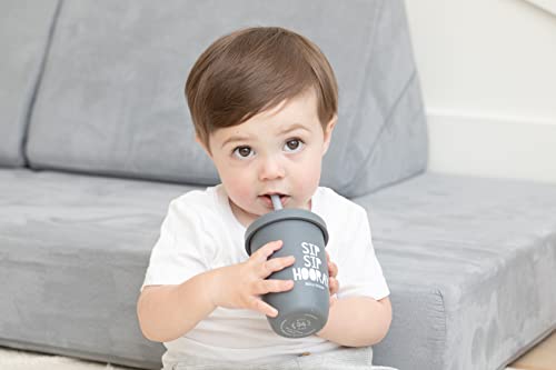 Bella Tunno Happy Sippy Straw tampa-tampa com canudinho de silicone e palha com canudinho, tampa de conversão para Bella Tunno