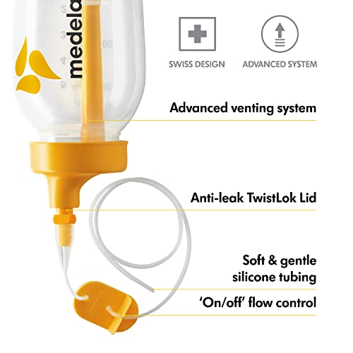 Sistema de enfermagem suplementar MEDELA | Dispositivo de enfermagem especial para amamentação ou feed de peito