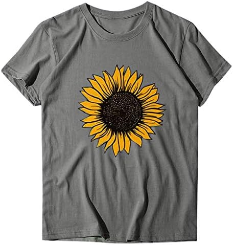 Camisetas camisetas para mulheres quadradas de pescoço quadrado leve e sem mangas gráficas de mangas de mangas de forma solta no verão
